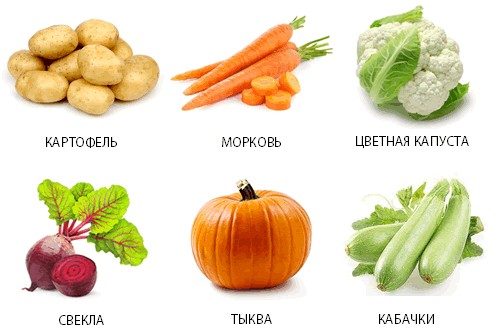 Разрешённые овощи при панкреатите