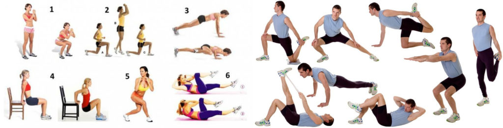 силовые тренировки и питание - упражнение