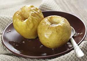 Печеные яблоки - важный элемент диеты при лечении желчного пузыря